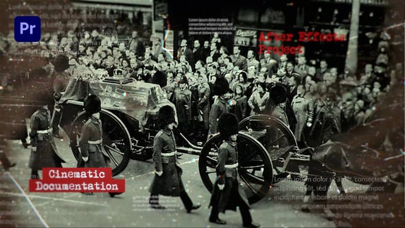 Historical Slideshow - Vintage Documentary MOGRT（848565）-技能树